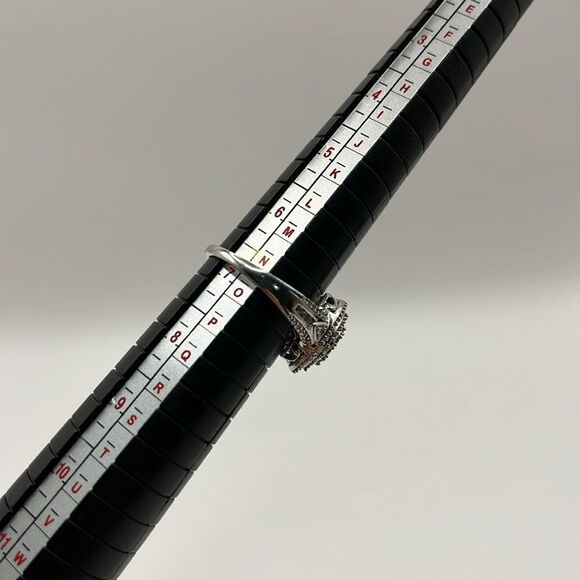 0.50 CT Marquise Cut Natural Diamond Sterling Silver Ring - Picture 8 of 8